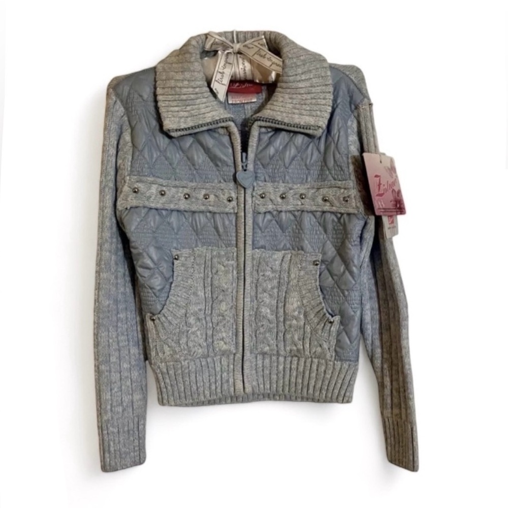 Zishao Girls Blue Sweater/Jacket 3-4 Years Old